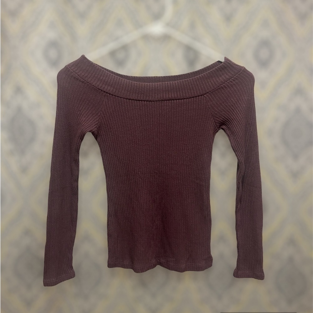 Off the shoulder shirt